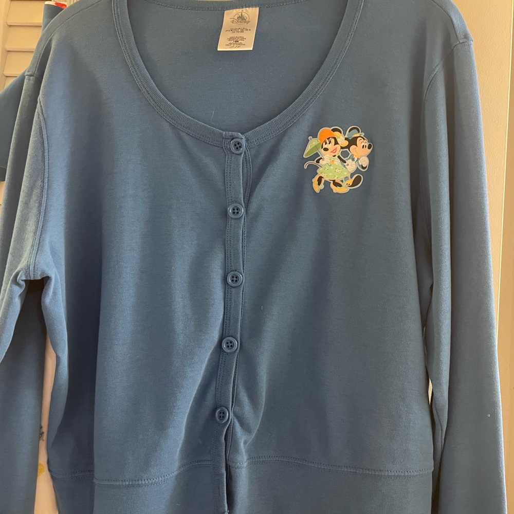 Disney EPCOT skirt and sweater set